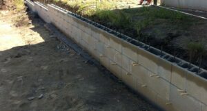 Oporný múr z DT tvárnic